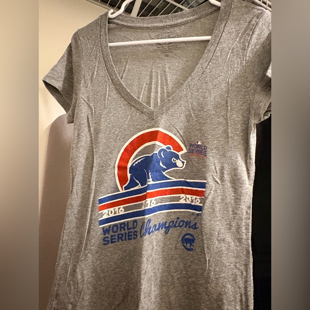 American Apparel Gray World Series Champions Tee